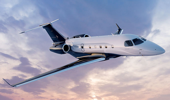 Legacy 450 In-Flight Technology